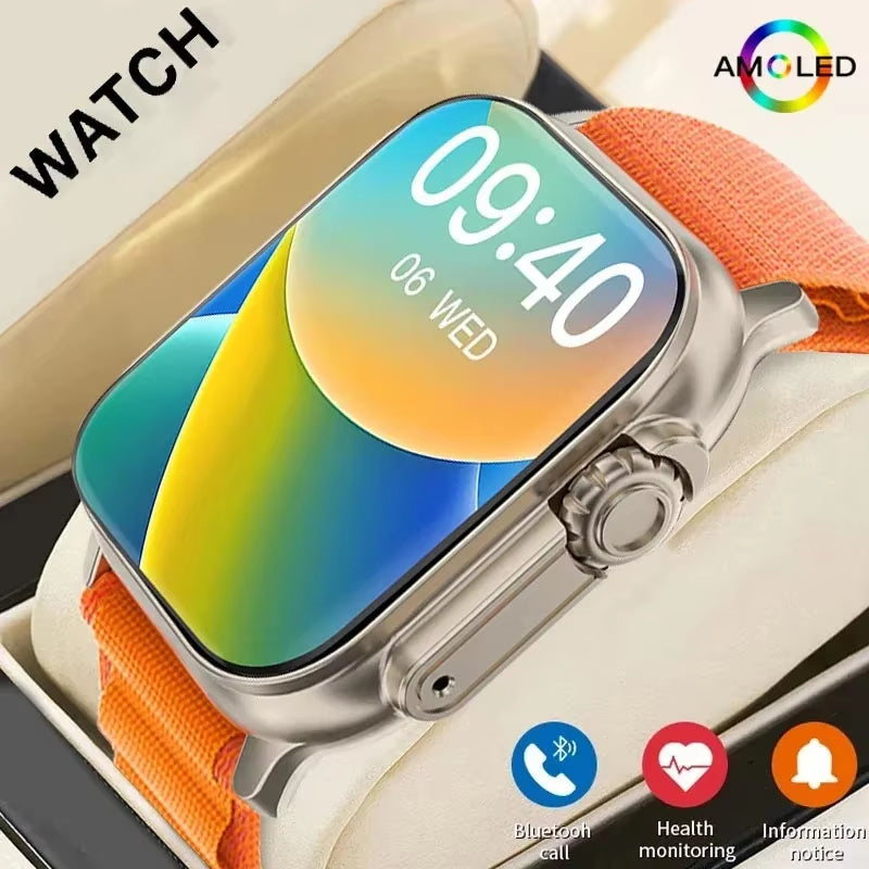 Smart Watch Bluetooth Talk Smartwatch Message Alert Heart Rate Monitor Sports Watch for Android IOS Men Women