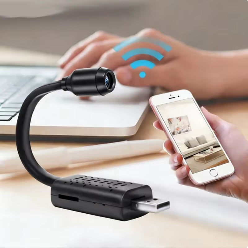 New Wifi Camera Mini High-Definition 1080P Motion Detection Wifi Computer Usb Mini Night Vision Camera Home Security